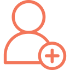 Apply for Account - Orange Icon