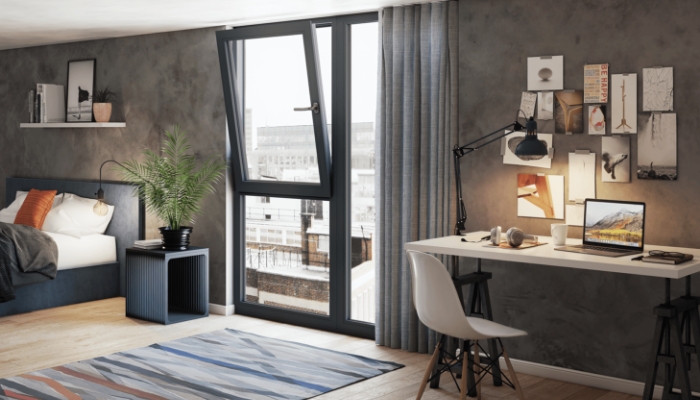 aluminium tilt and turn windows