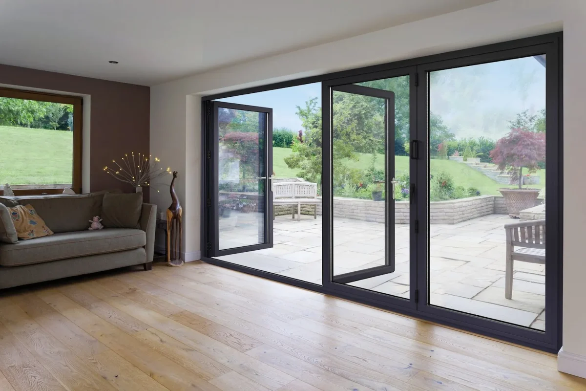 aluminium bifold patio doors