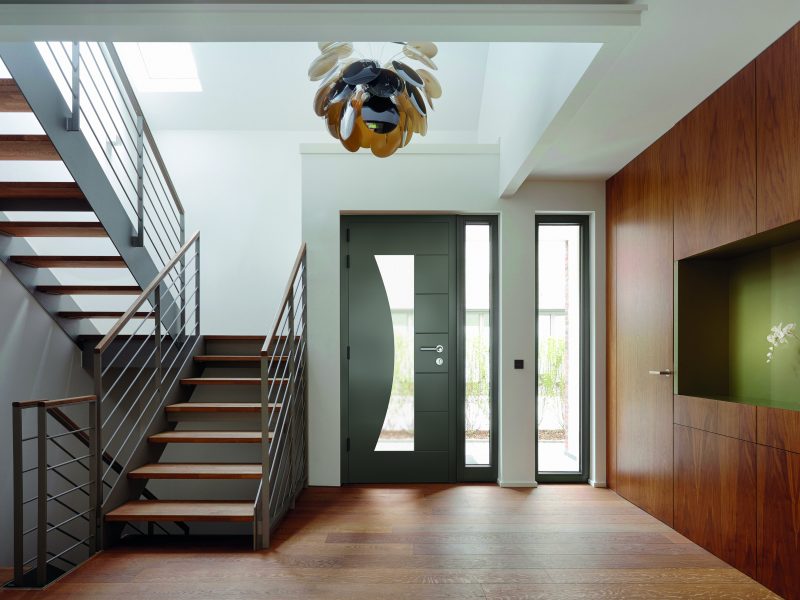 aluminium entrance door