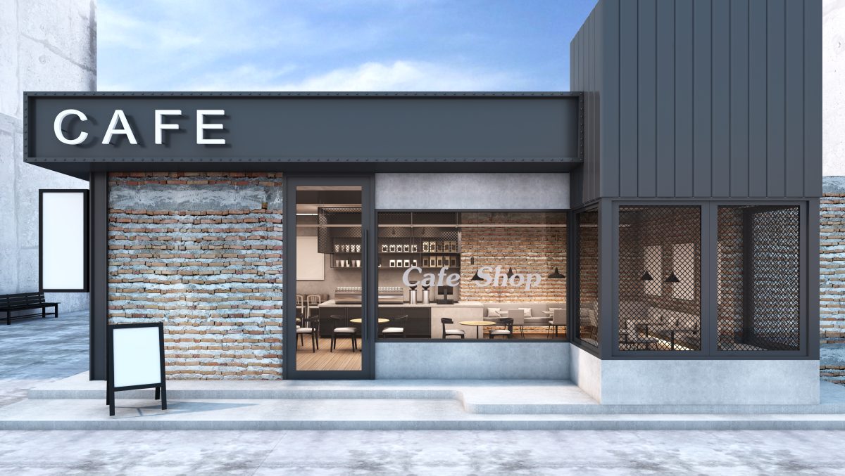 commercial aluminium windows shop front