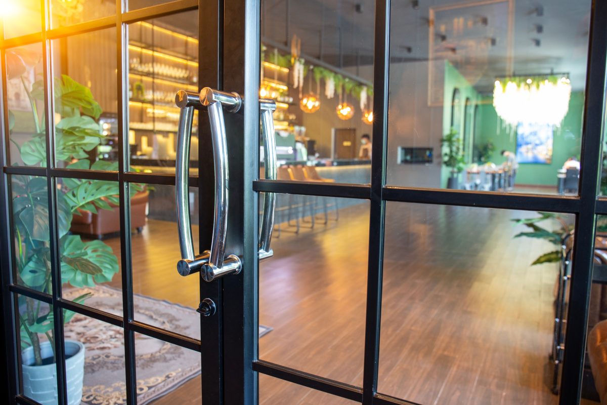 commercial aluminium doors
